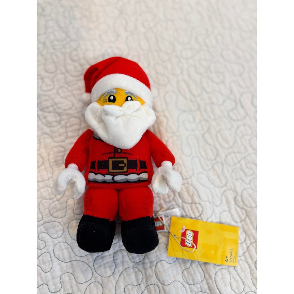 LEGO Santa Claus Minifigure Plush Stuffed Toy Holiday‎ Christmas